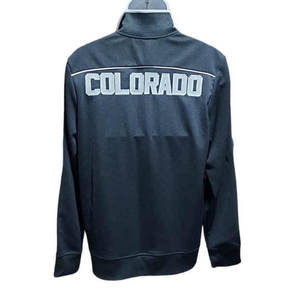 Starter Colorado Warm-up Full Zip Jacket Size Medium EUC - Picture 3 of 8